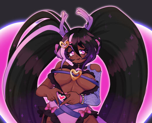 Artfight Attack Solimortem OC from Artfight