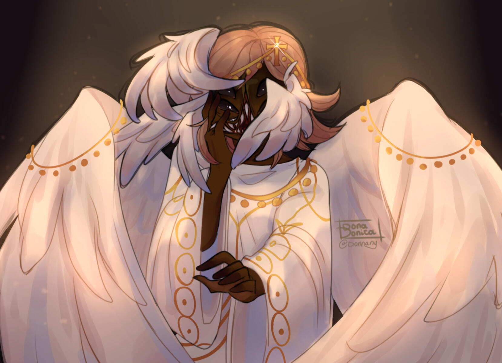 Artfight attack Chosen_Goddessy OC from Artfight